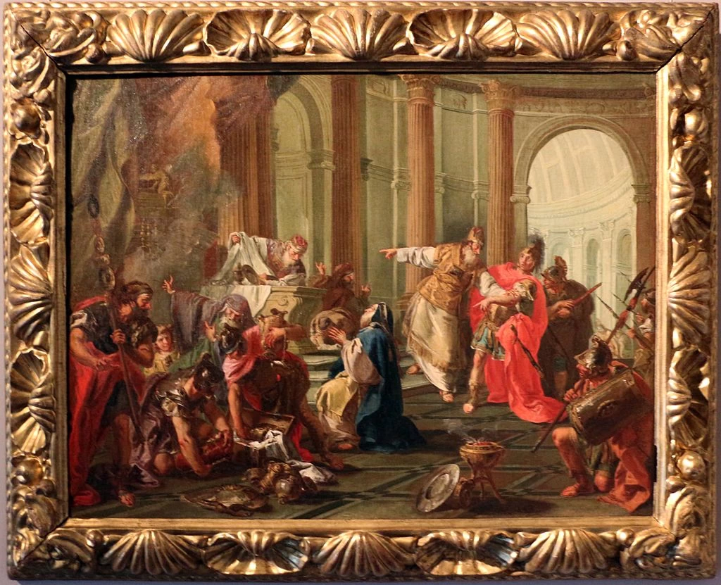 17-Crasso saccheggia il tempio di gerusalemme